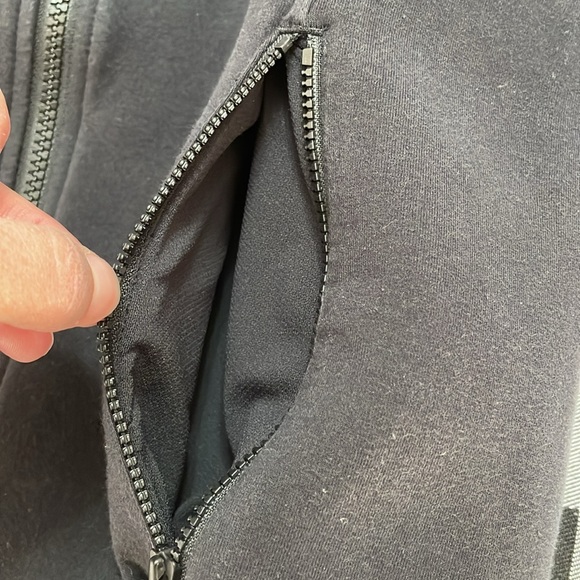 Lululemon NTS Jacket Black Full Zip Pockets SOFT Super Stretch Spacer Fabric 4 - Picture 15 of 16